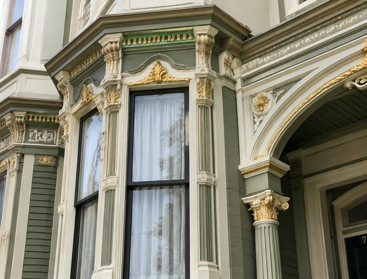Illustrative concept: Victorian Home Restoration Painting